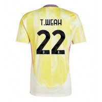 Juventus Timothy Weah #22 Gostujuci Dres 2024-25 Kratak Rukav